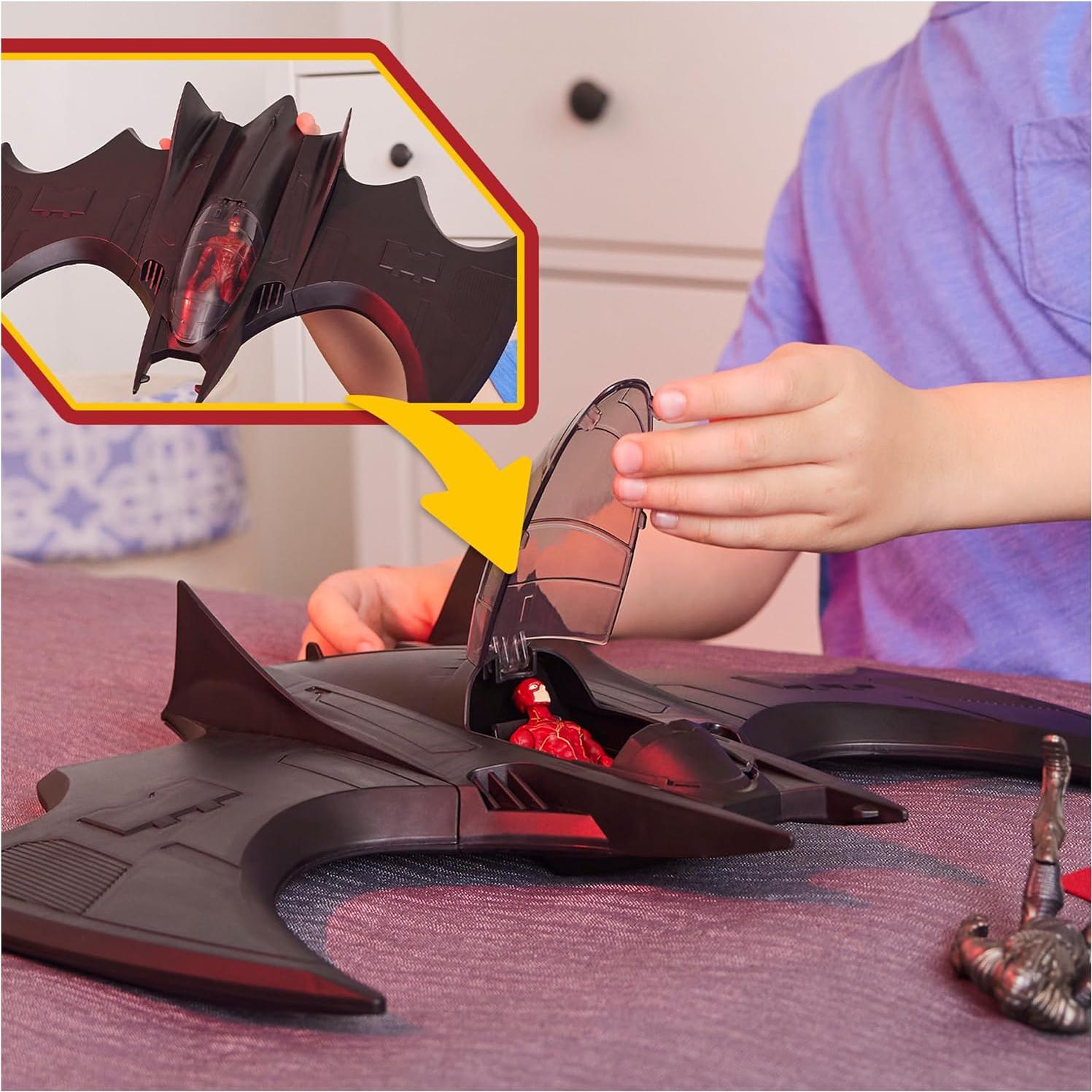 Conjunto de Batwing The Flash Spin Master - 3 Figuras 10 cm