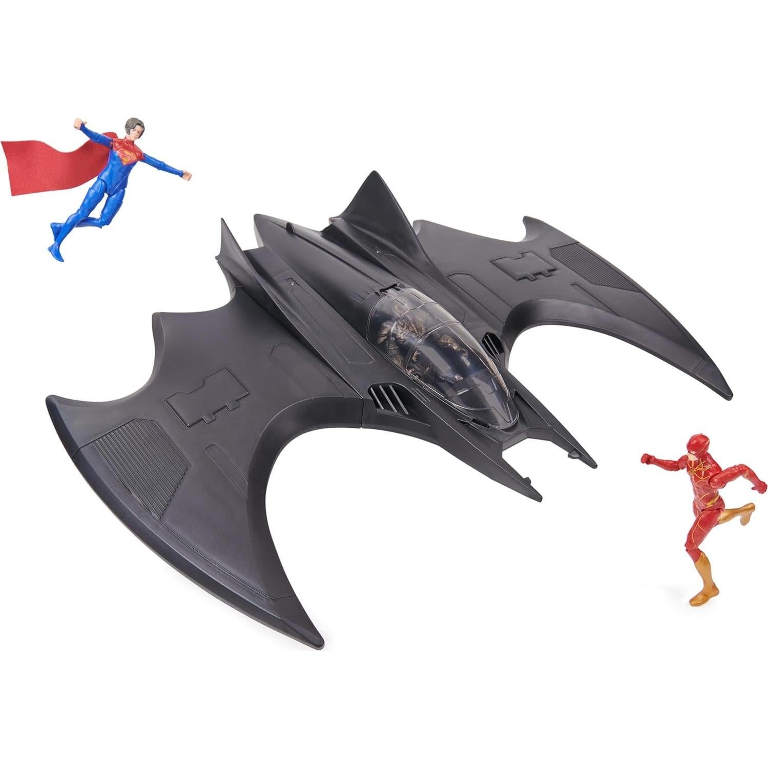 Conjunto de Batwing The Flash Spin Master - 3 Figuras 10 cm