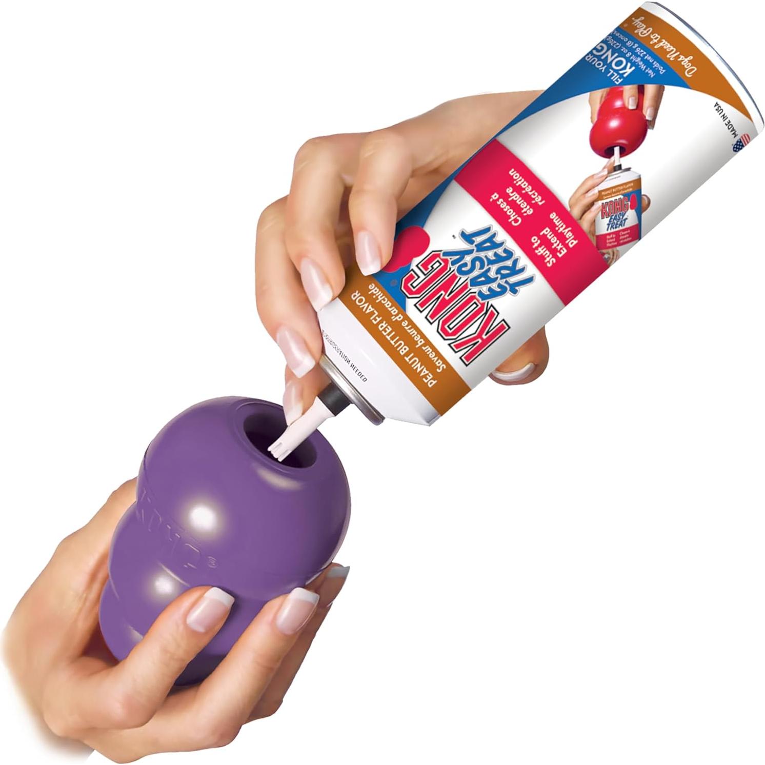 KONG Senior Juguete para Perros Mayores Rellenable 7.6cm