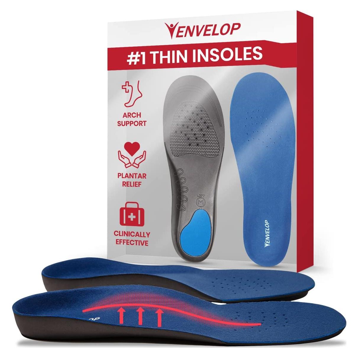 Plantillas Ortopédicas Envelop Vive Health para Pies Planos