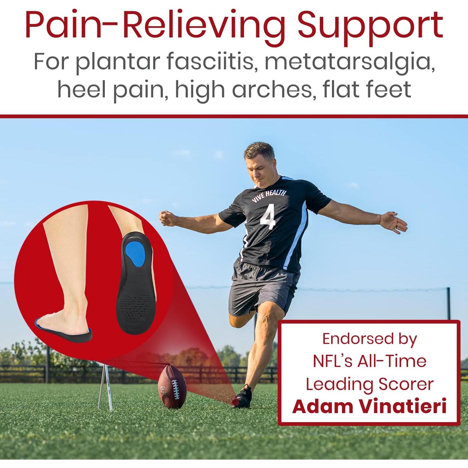 Plantillas Ortopédicas Envelop Vive Health para Pies Planos