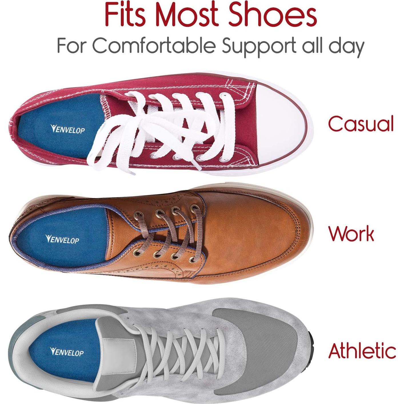 Plantillas Ortopédicas Envelop Vive Health para Pies Planos