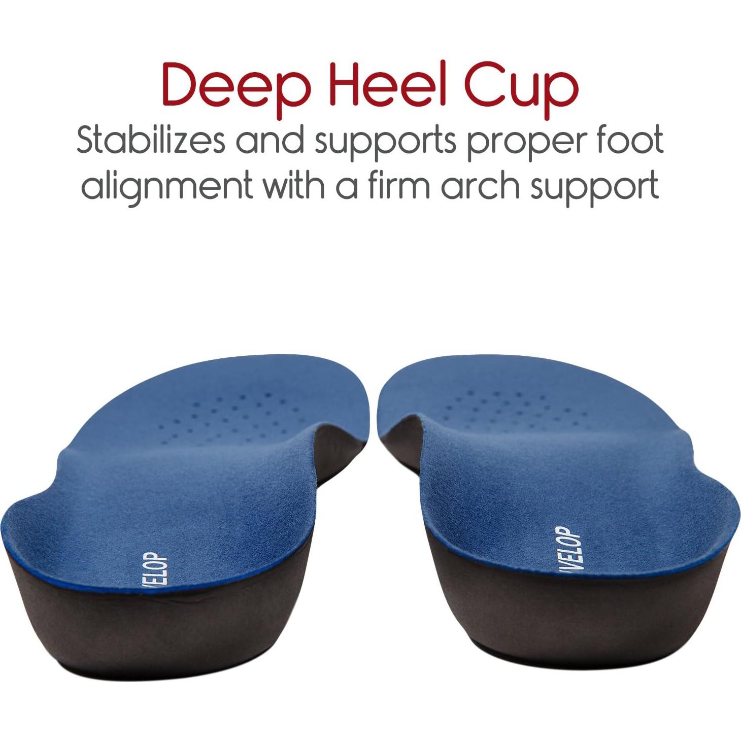 Plantillas Ortopédicas Envelop Vive Health para Pies Planos