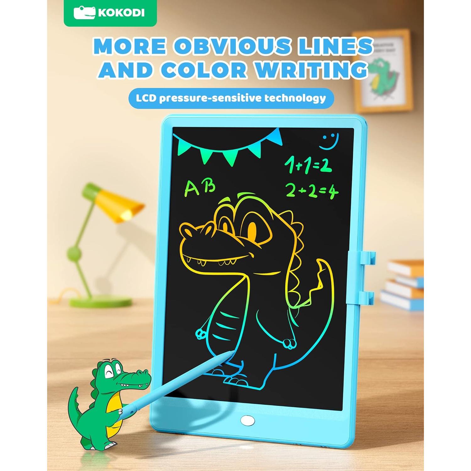 Tableta de Escritura LCD KOKODI 10" Colorida para Niños
