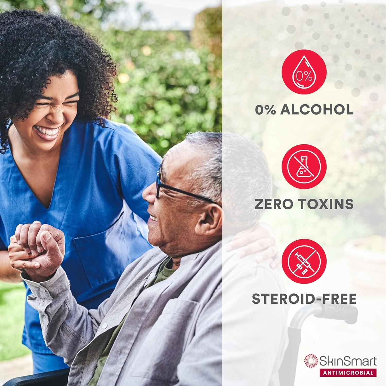 SkinSmart Terapia Antimicrobiana para Heridas 3x2oz