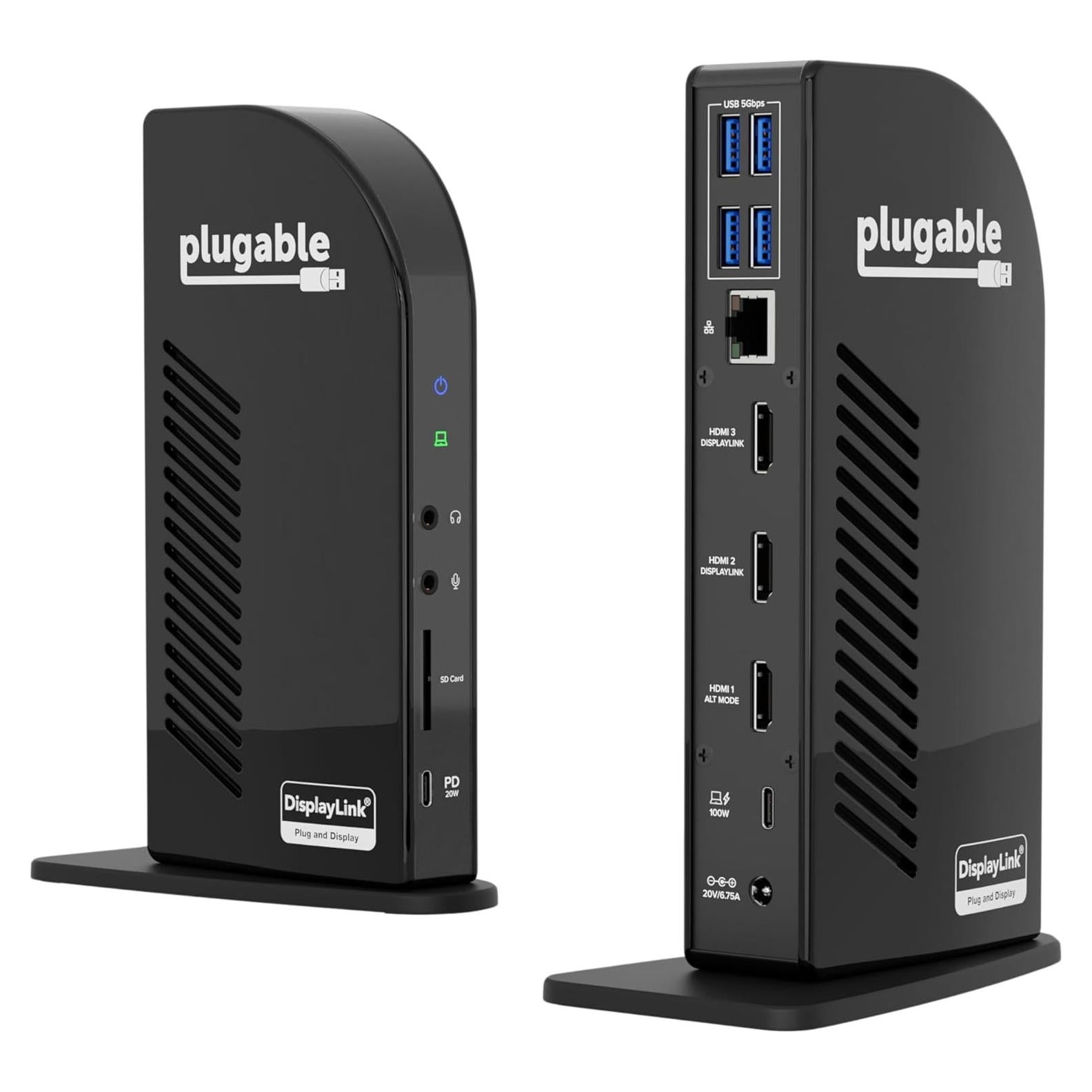 Estación de Acoplamiento Plugable 13 en 1 USB-C 100W