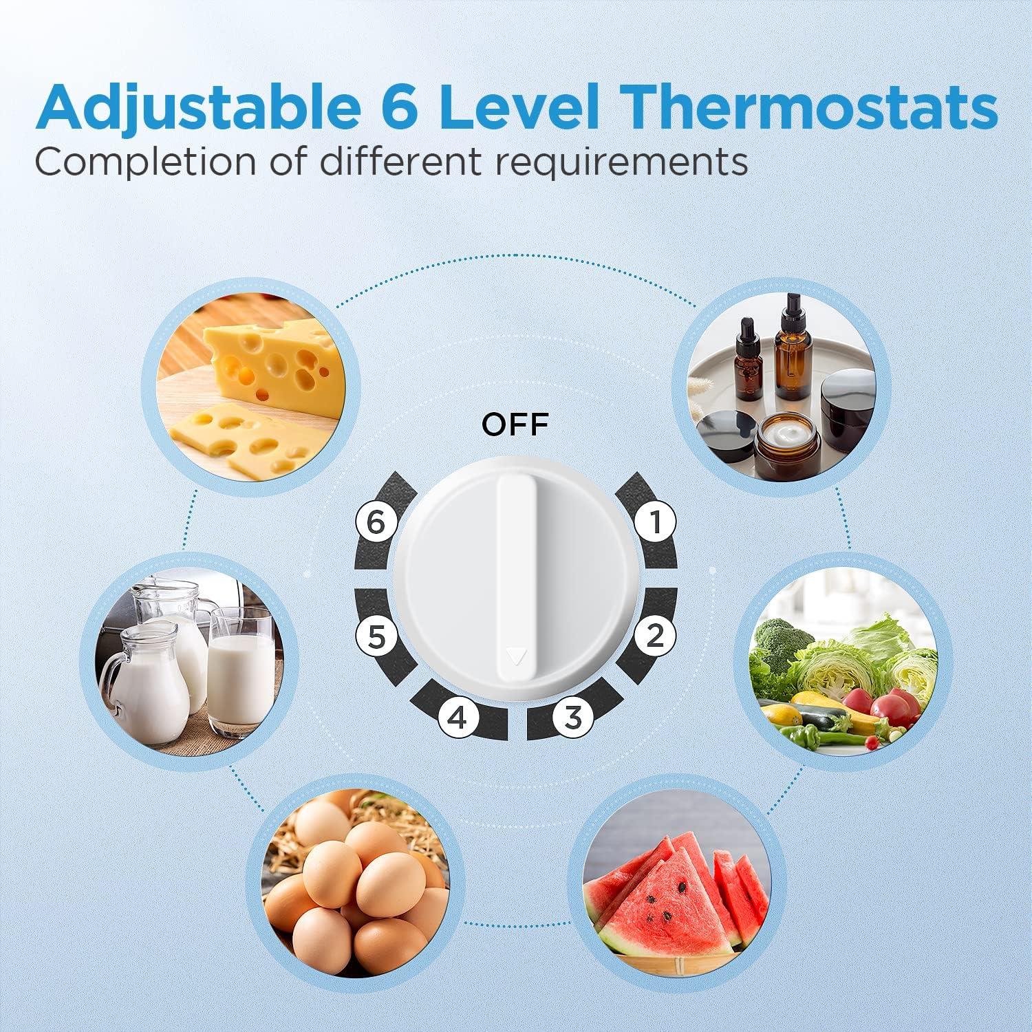 Refrigerador Compacto Midea WHS-65LB1 1.6 Pies Cúbicos Negro