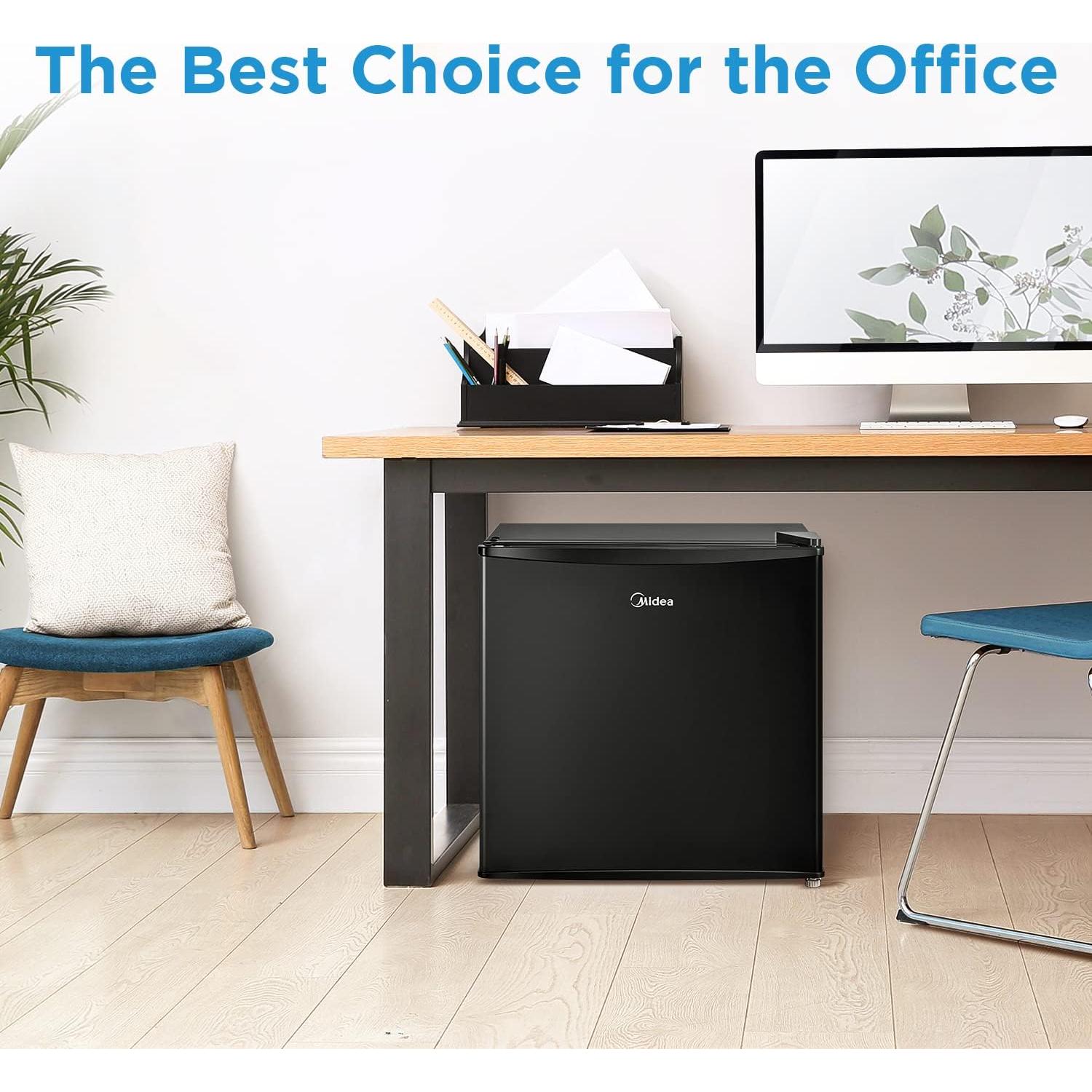 Refrigerador Compacto Midea WHS-65LB1 1.6 Pies Cúbicos Negro