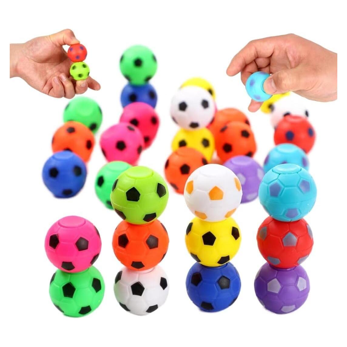 32pcs Mini Spinners Antiestrés Pelota de Fútbol Lotofwow