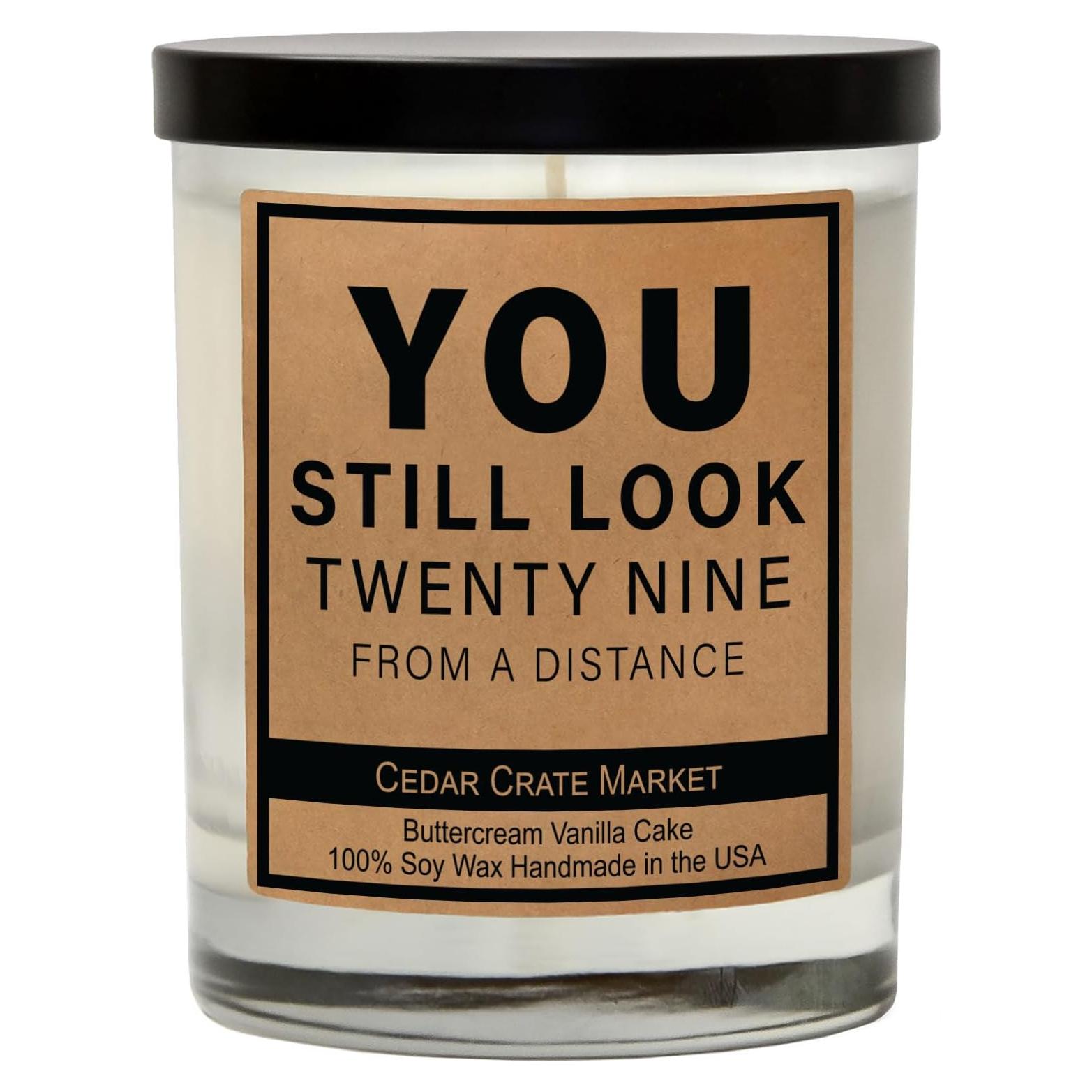 Vela Aromática de Vainilla Cedar Crate Market 100% Soja 0.86kg