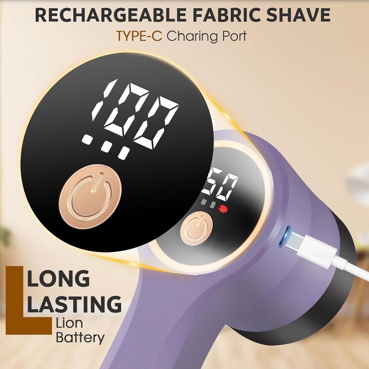 Afeitadora de tela recargable CHENGHE DN-310 con pantalla LED