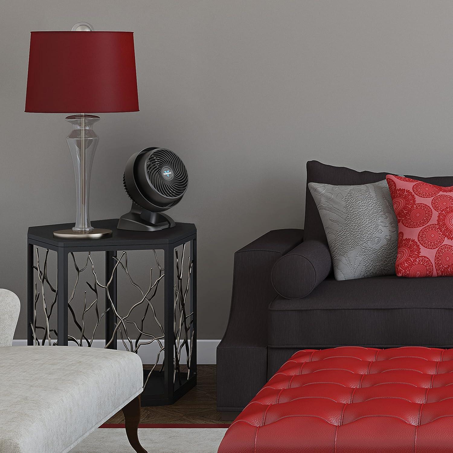 Ventilador de Piso Vornado 530 Compacto 3 Velocidades Negro