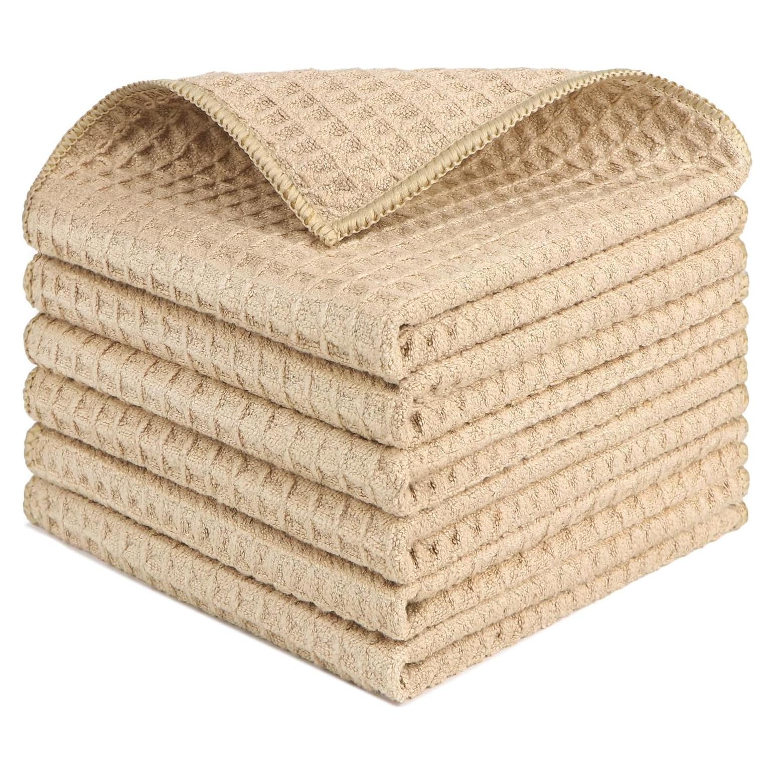 Paños de Microfibra HOMEXCEL 30x30 cm Ultra Absorbentes - 6 Unidades