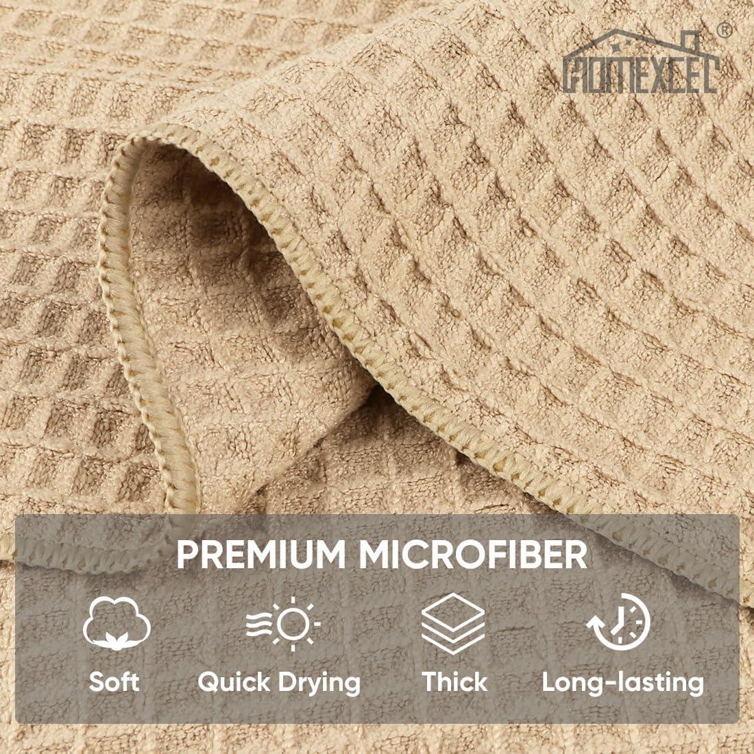 Paños de Microfibra HOMEXCEL 30x30 cm Ultra Absorbentes - 6 Unidades