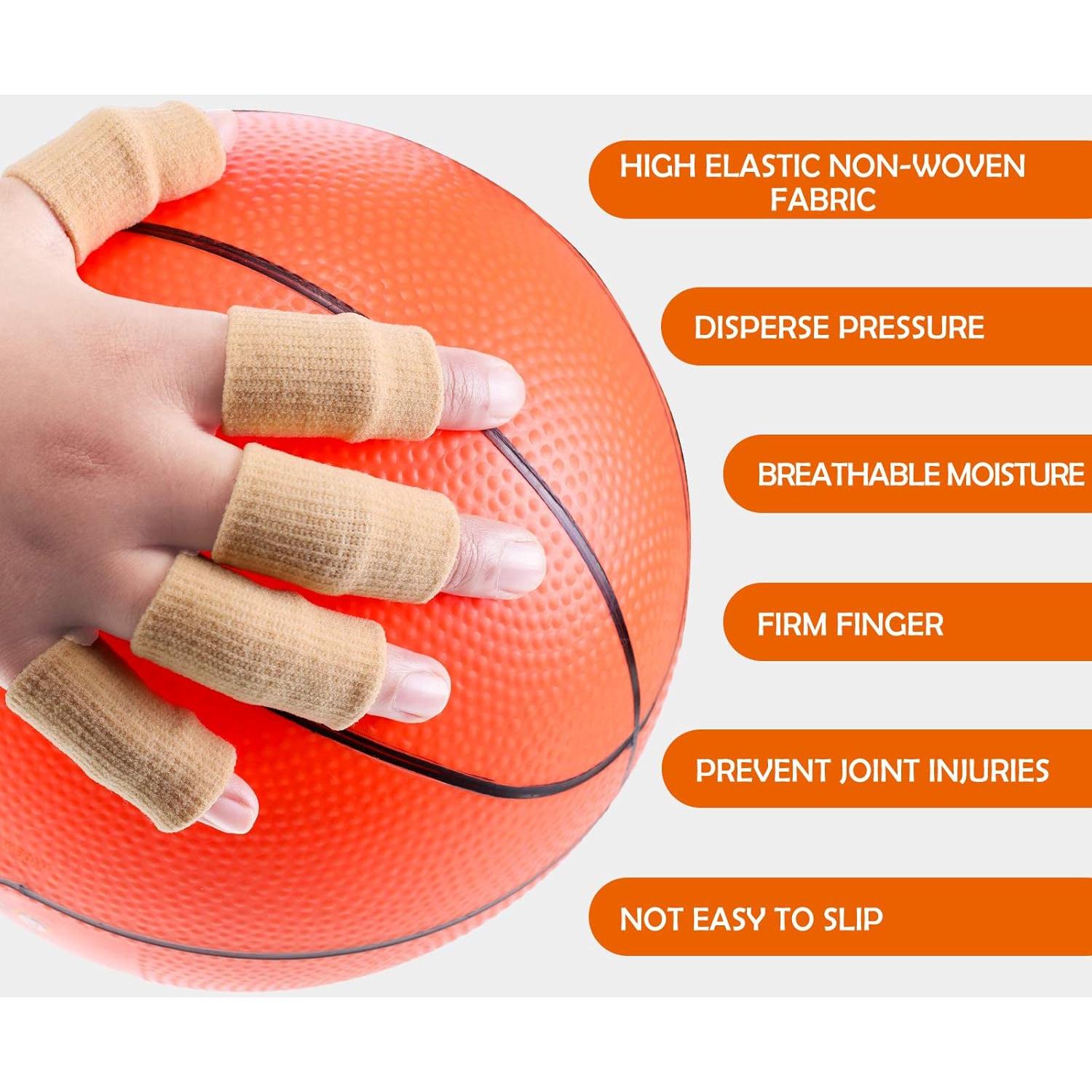 Skylety 30 Fundas para Dedos Transpirables con Bolsa Almacenamiento