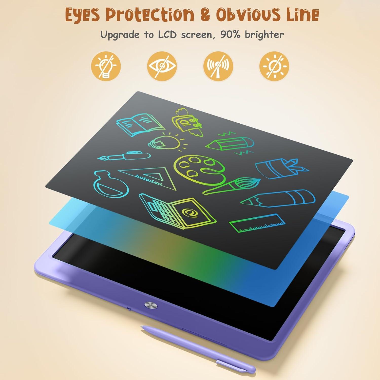 Tableta de Escritura LCD Kidopire 15" Colorido para Niños