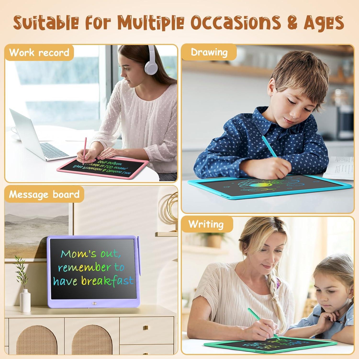 Tableta de Escritura LCD Kidopire 15" Colorido para Niños