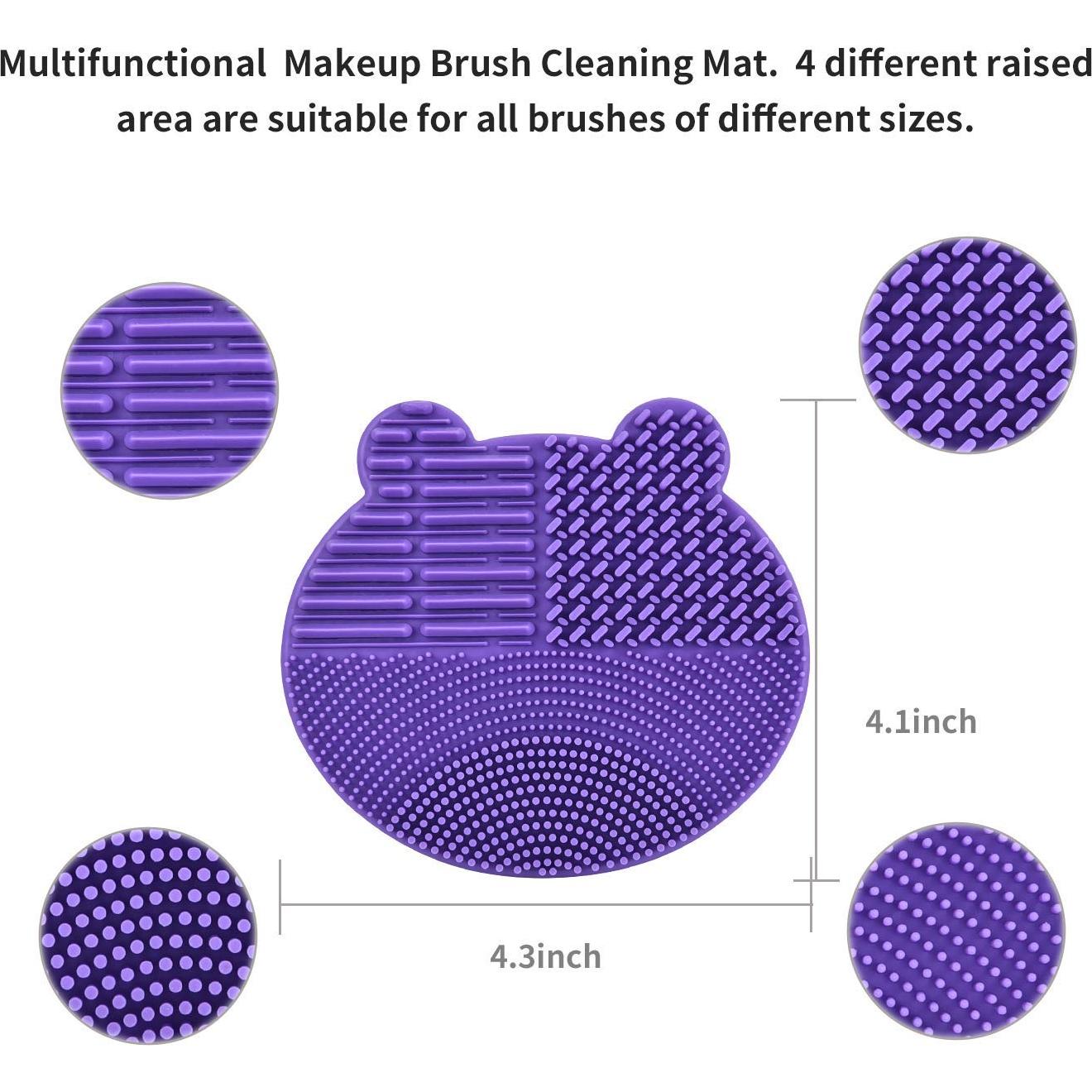 Alfombrilla Limpiadora de Brochas de Maquillaje Harvest Verde