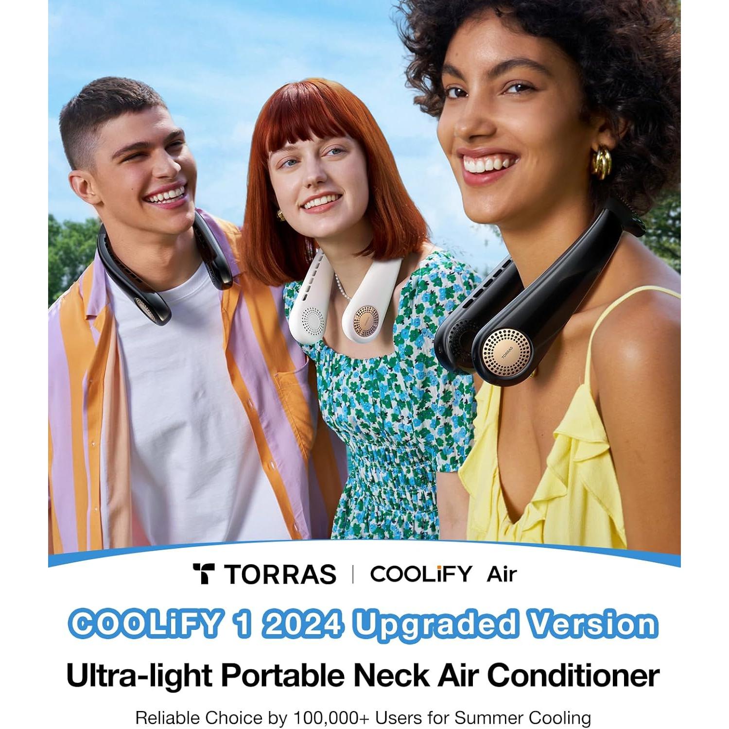 Aire Acondicionado de Cuello TORRAS COOLiFY Negro 2024