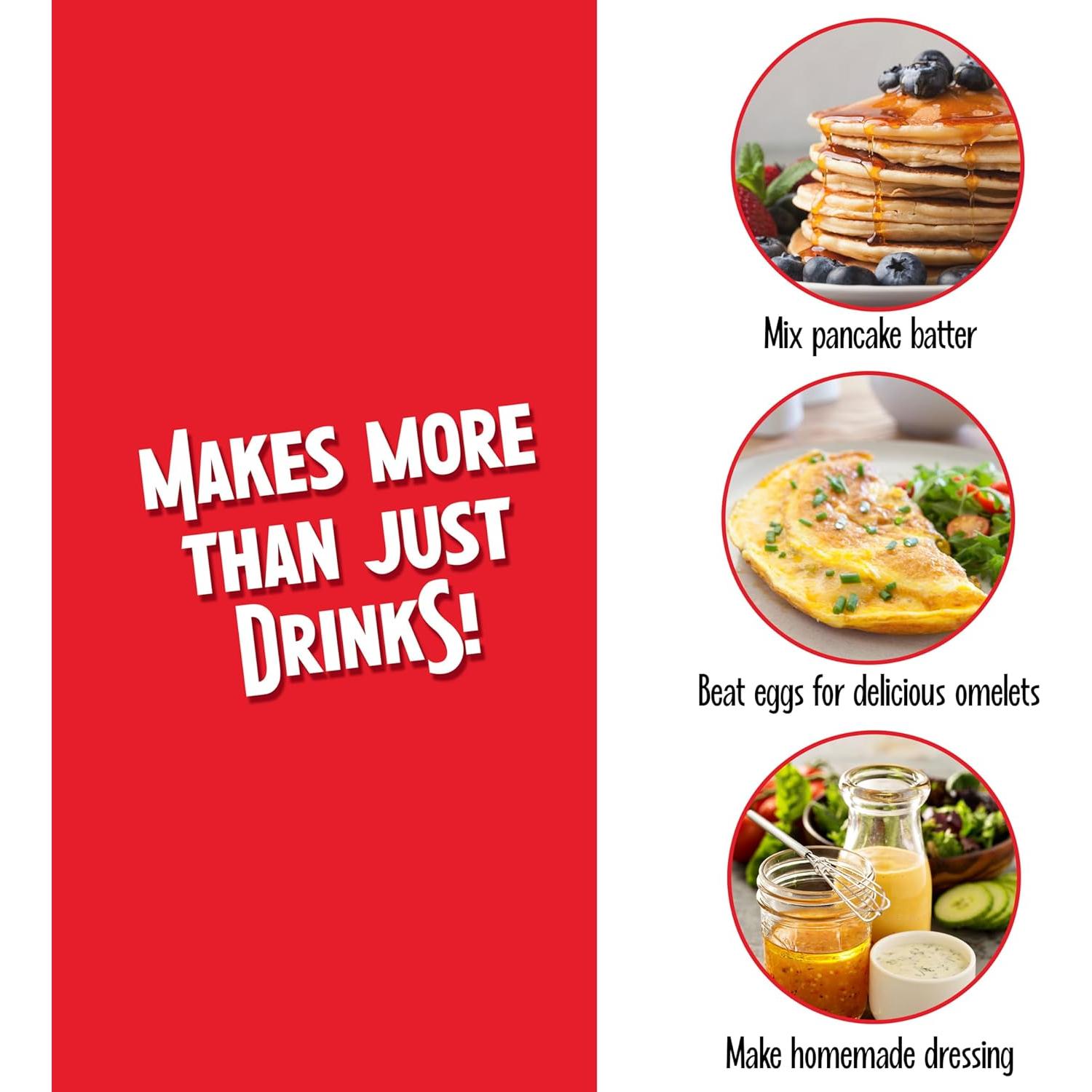 Batidora de Malteadas Nostalgia Coca-Cola 100W 0.47L Roja