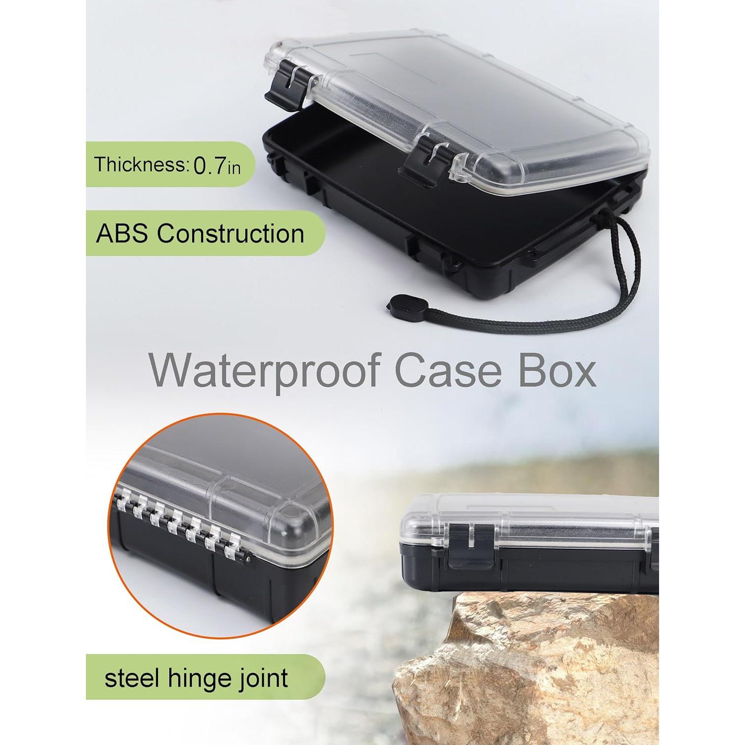 Caja Secadora Impermeable YVUDW 8010 para Kayak 23.9x16.5cm