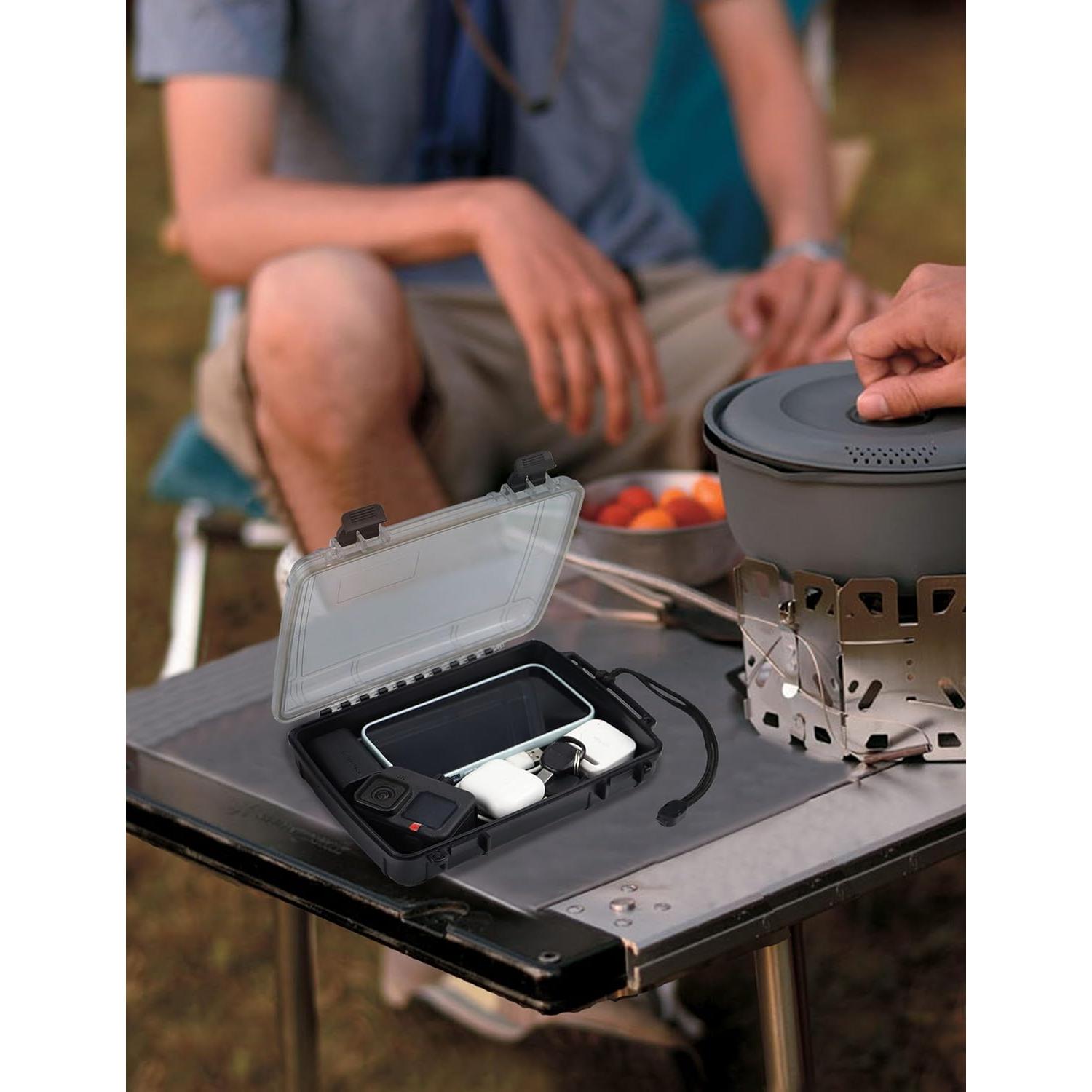 Caja Secadora Impermeable YVUDW 8010 para Kayak 23.9x16.5cm