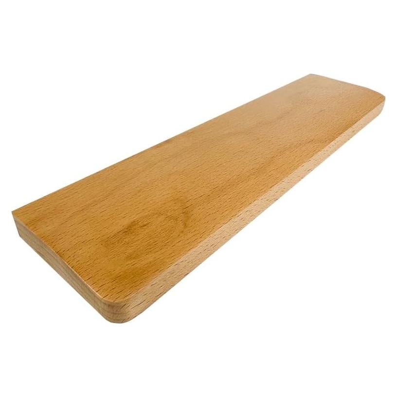 Reposamuñecas Ergonómico de Madera Haya 31cm para Teclado