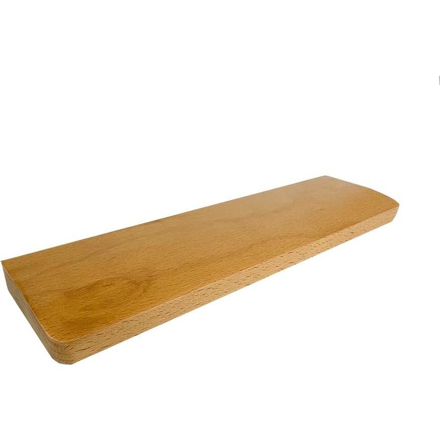 Reposamuñecas Ergonómico de Madera Haya 31cm para Teclado