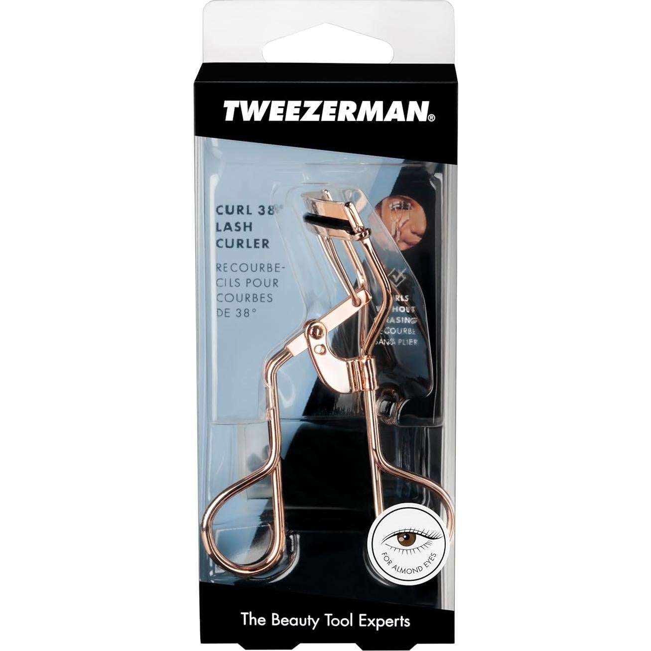 Curlador de Pestañas Tweezerman 38° Modelo 1055-PKR