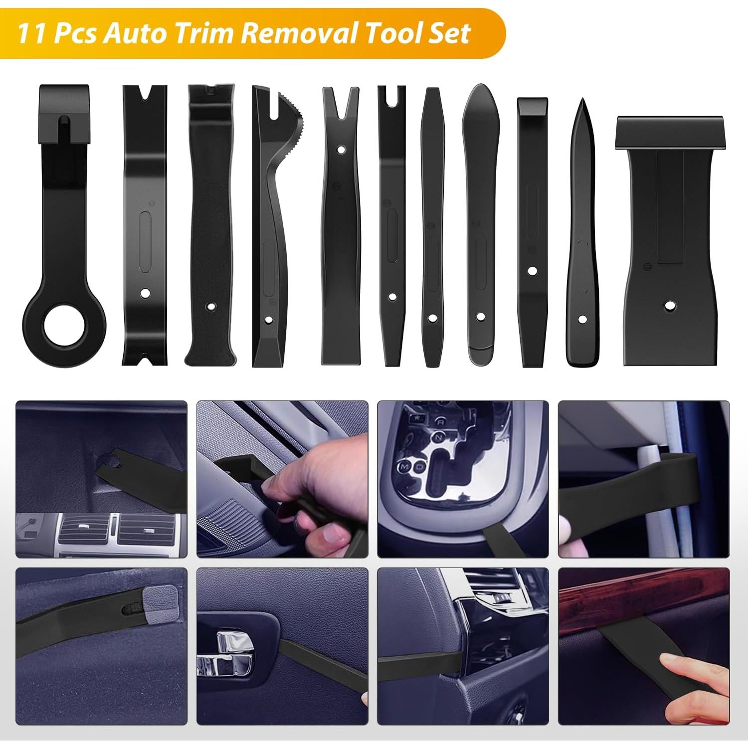 Kit de Herramientas de Remoción de Molduras GOOACC 102Pcs