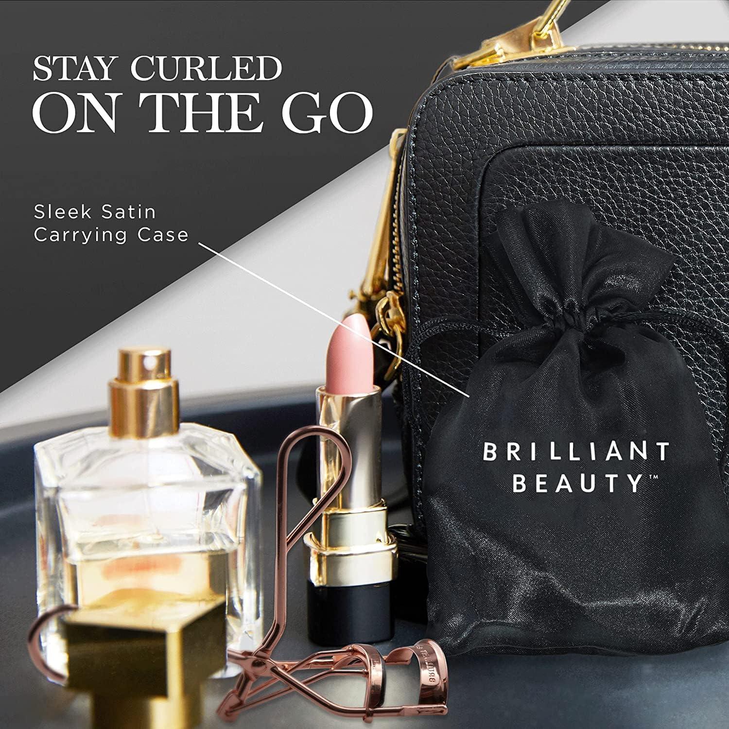 Rizador de Pestañas Brilliant Beauty Oro Rosa - Sin Pellizcos