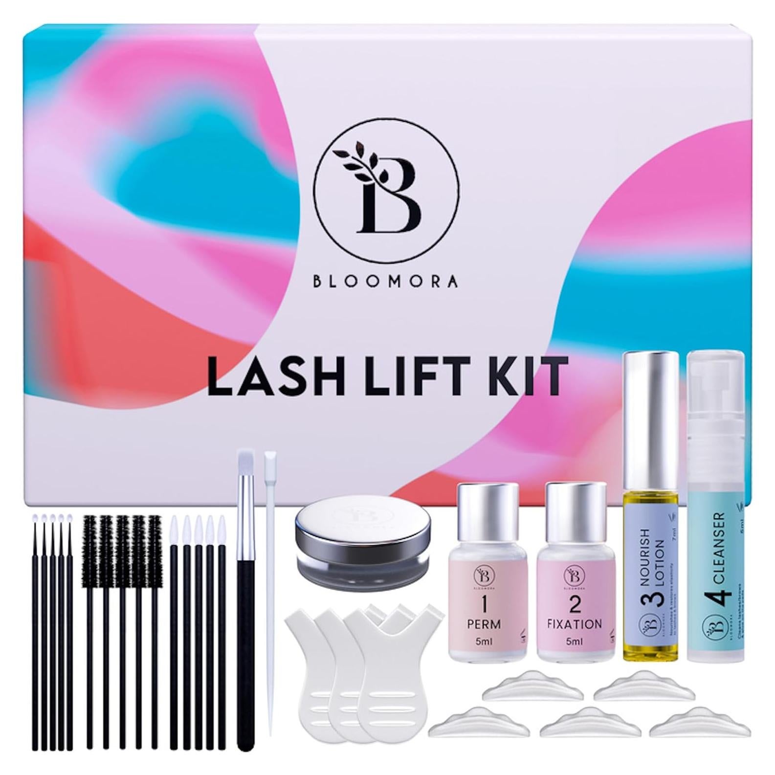 Kit de Elevación de Pestañas Bloomora - 15 Aplicaciones