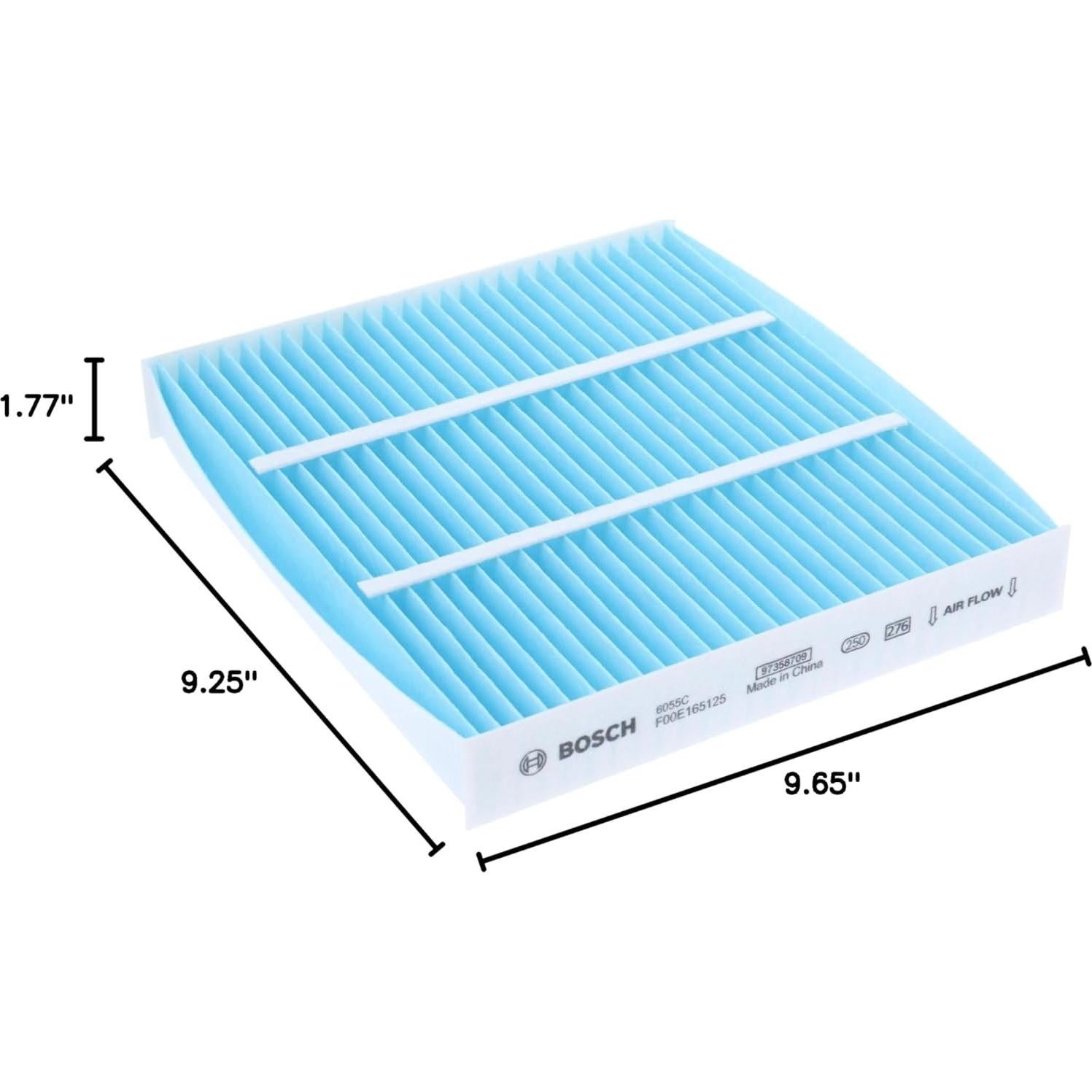 Filtro de Aire de Cabina HEPA Bosch 6055C - Paquete de 3