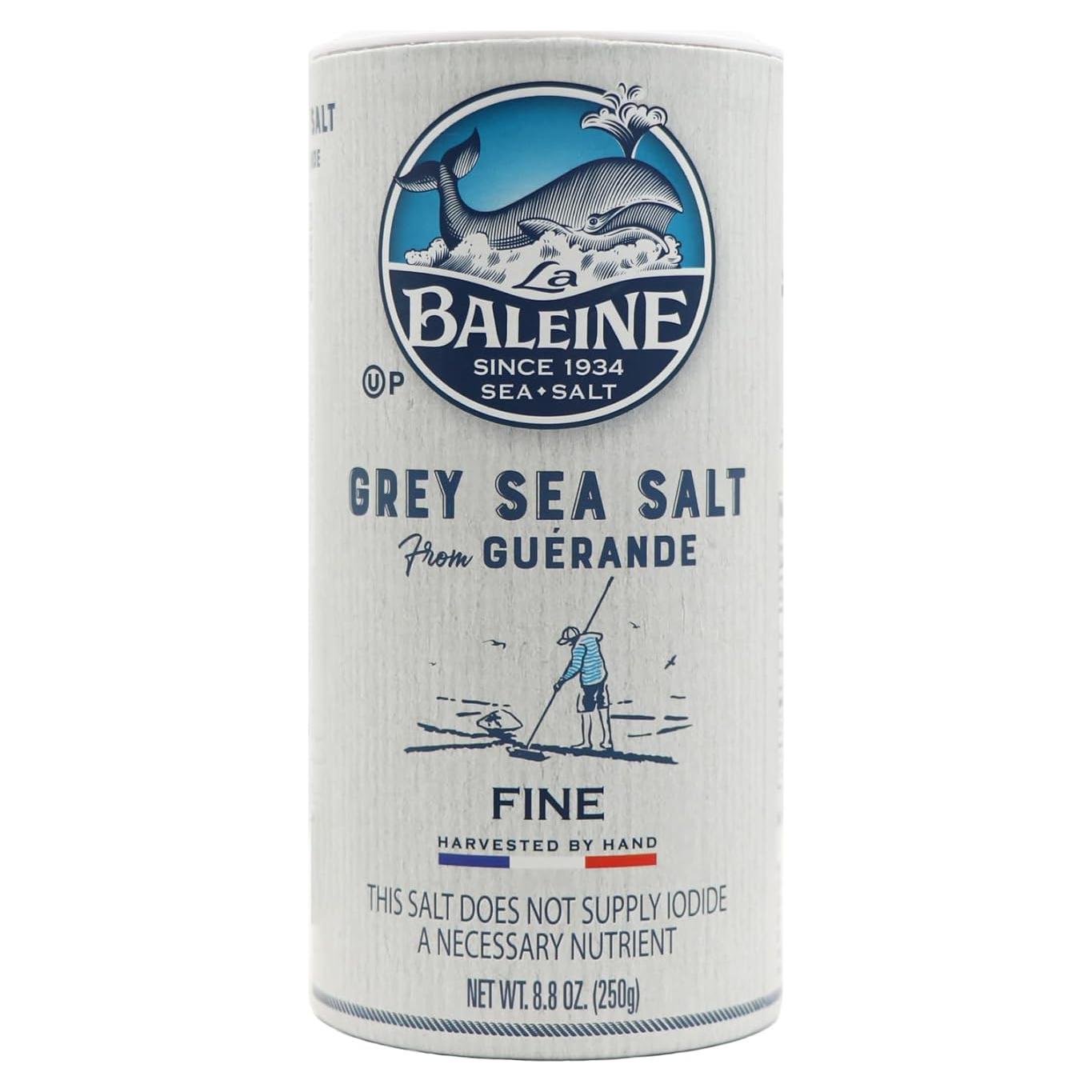 Sal Marina Gris La Baleine 249g Kosher de Guerande