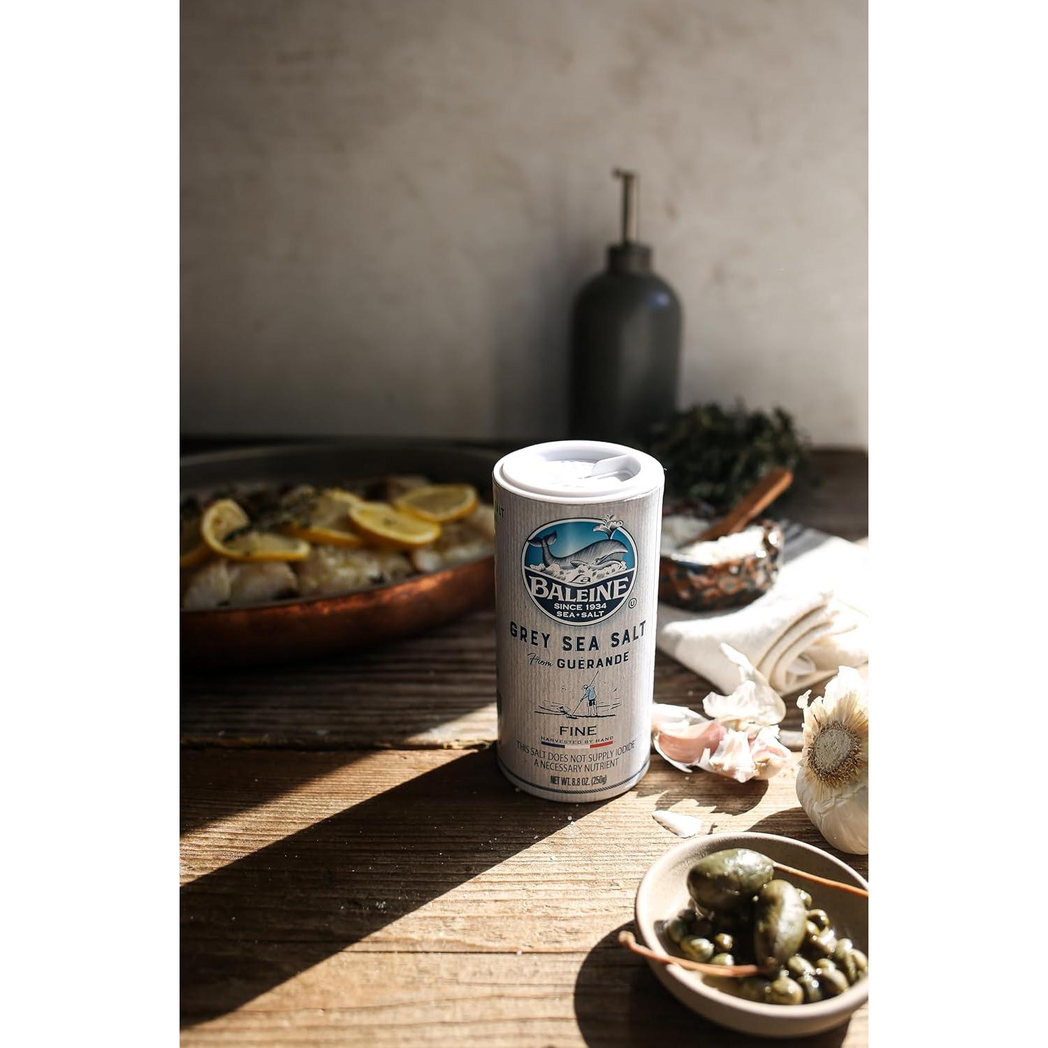 Sal Marina Gris La Baleine 249g Kosher de Guerande