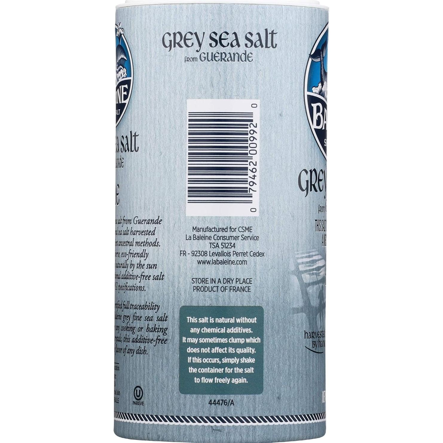 Sal Marina Gris La Baleine 249g Kosher de Guerande