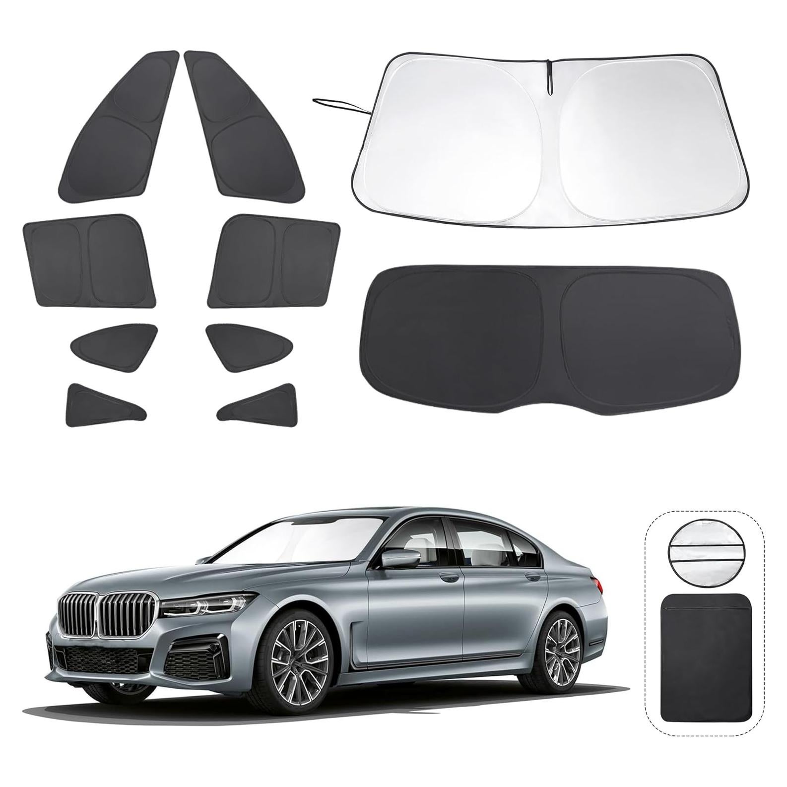 Toldos de Ventana TINGLU para BMW X1 F48 2016-2022 10PCS