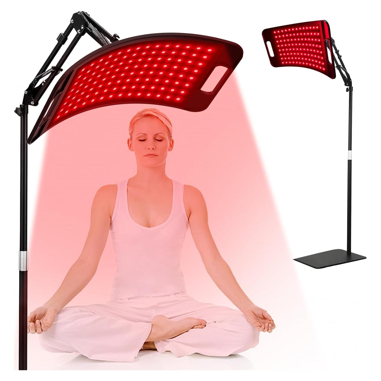 Lámpara de Terapia de Luz Roja ADVARAYS 660nm y 850nm