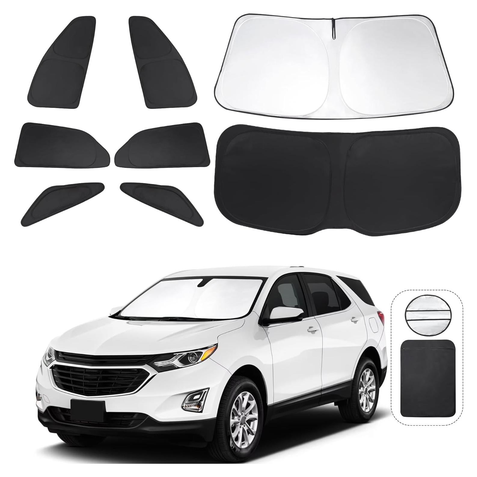 Toldos de Ventana TINGLU para Chevrolet Equinox 2018-2024 8PCS