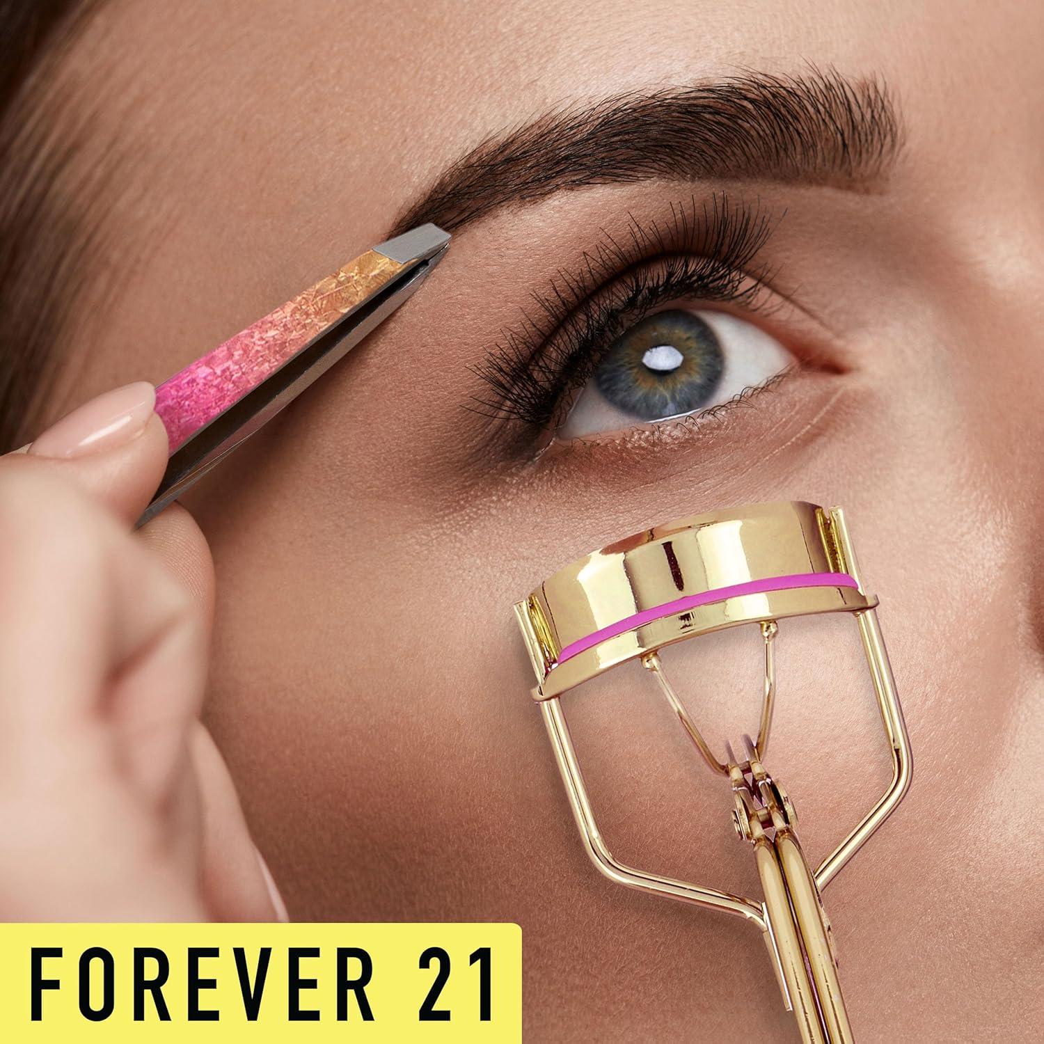 Kit Rizador de Pestañas y Pinzas Forever 21 - 2 Piezas