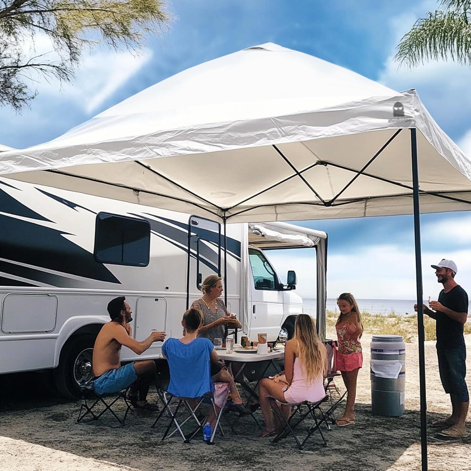 Cubierta Superior Canopy MordenApe 3x3m Blanca Impermeable