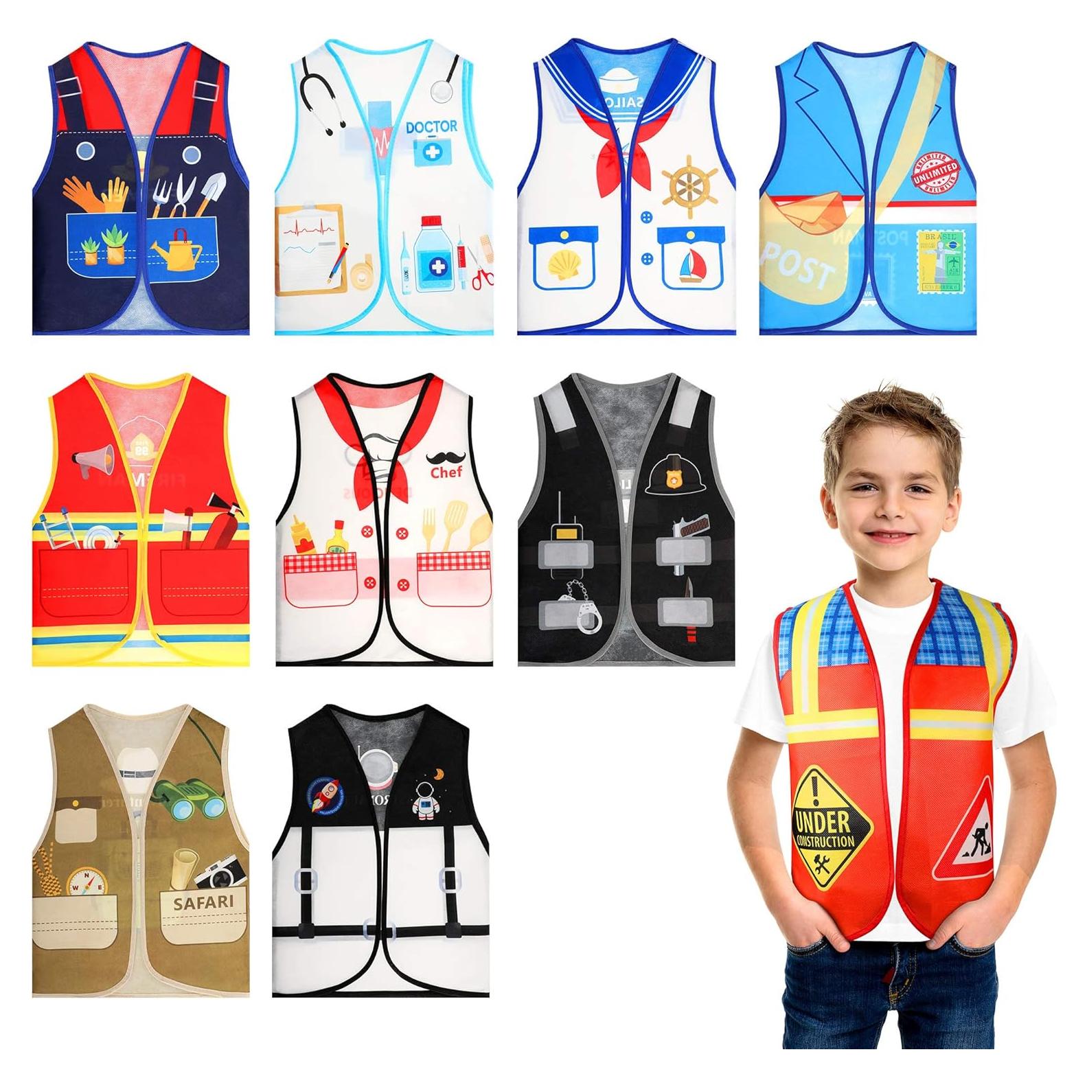 Disfraz de Carrera Geyoga 10 Pcs para Niños 3-5 Años