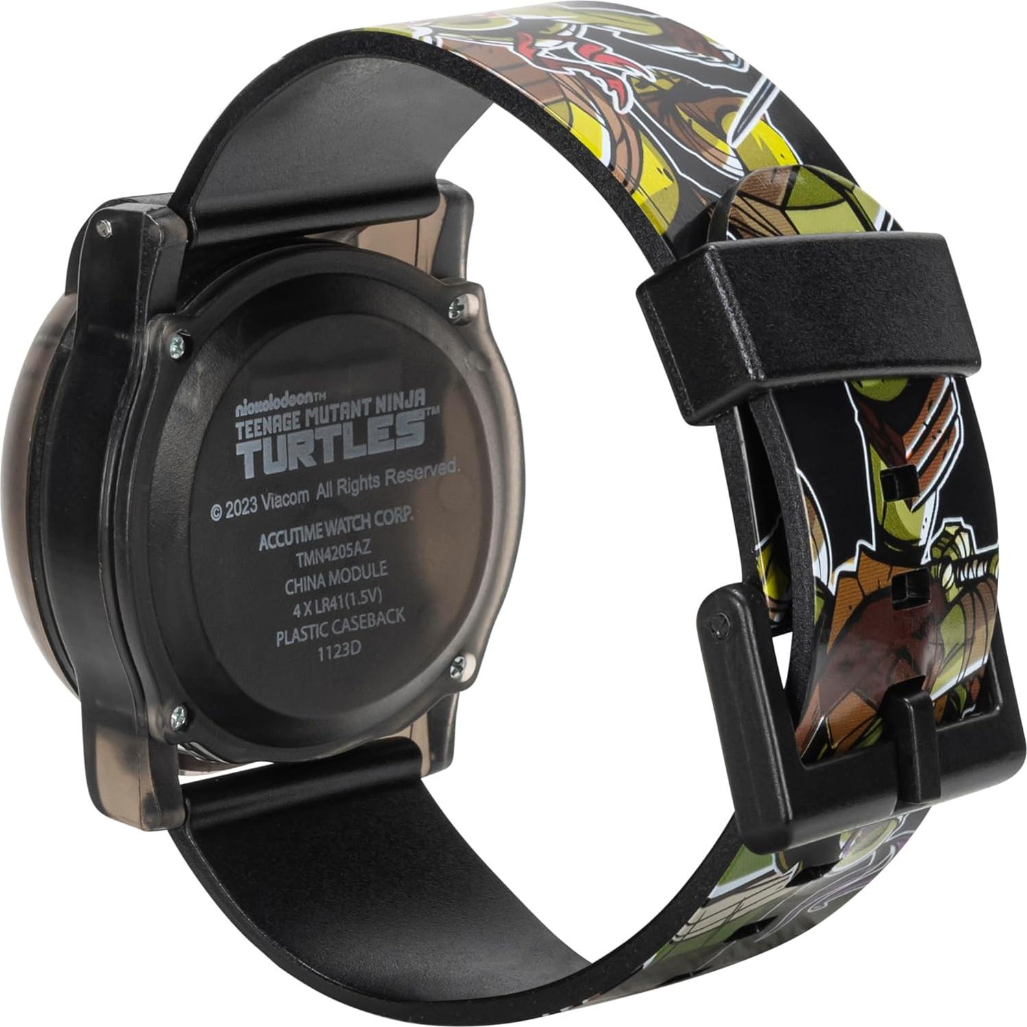 Reloj Digital para Niños Tortugas Ninja Accutime TMN4205