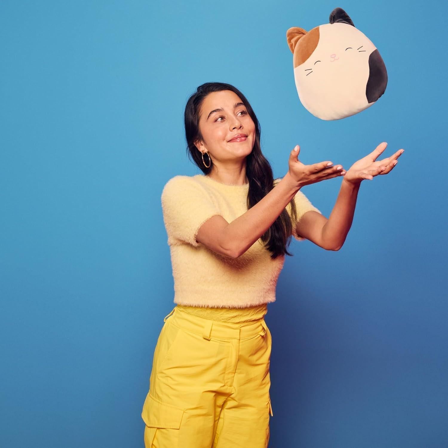 Peluche Squishmallows Gato Calico Cam 35.56 cm Jazwares