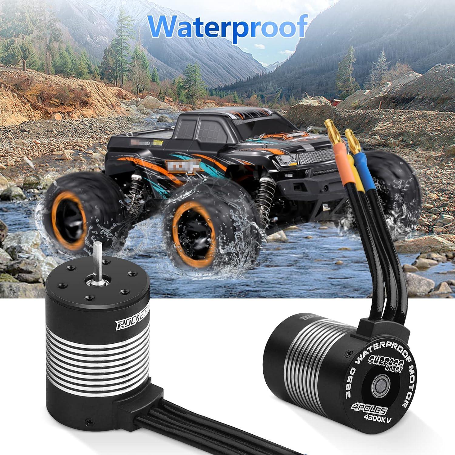 Motor Sin Escobillas 3650 4300KV DideaECO para Coche RC 1:10