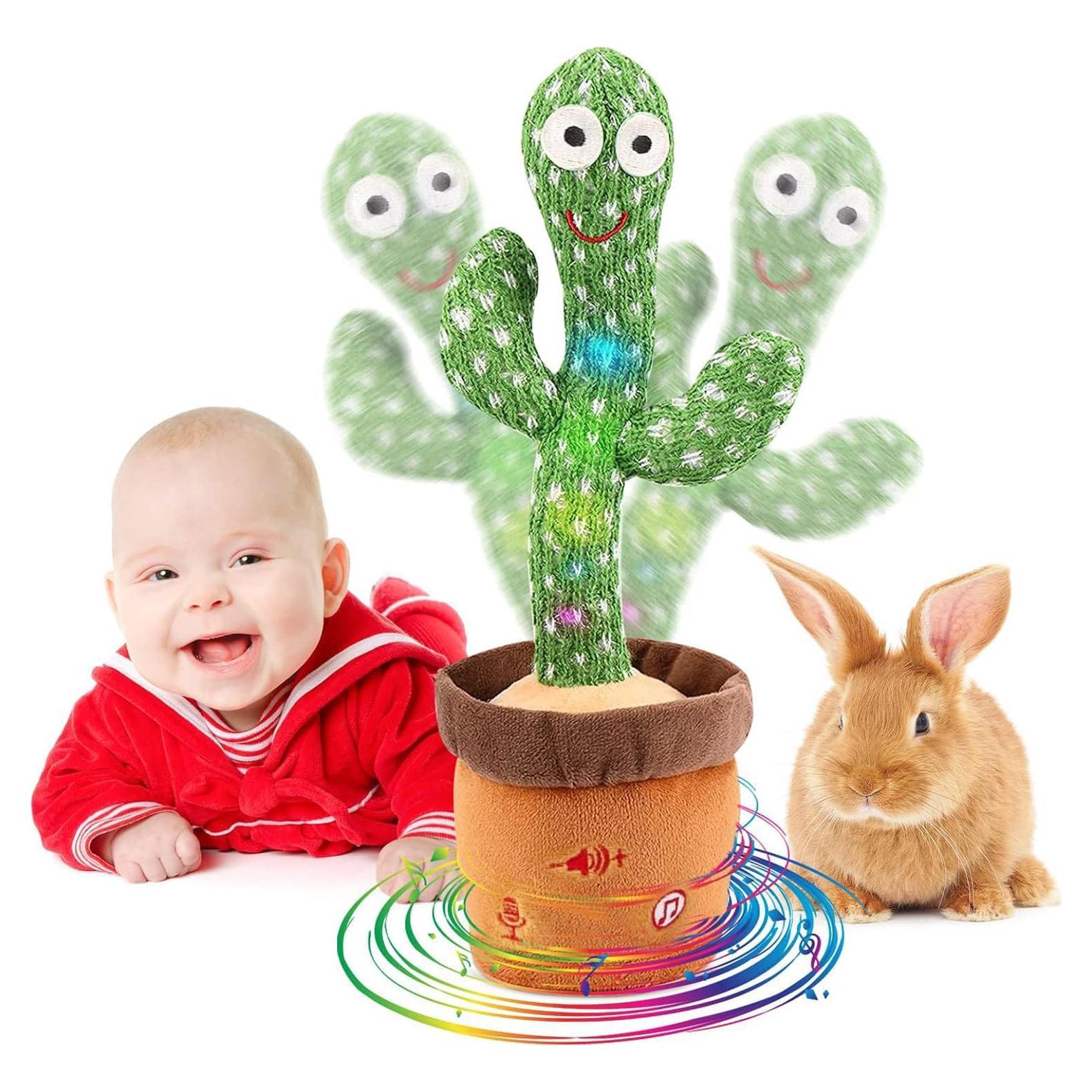 Juguete Cactus Hablador MILEGI con Volumen Ajustable