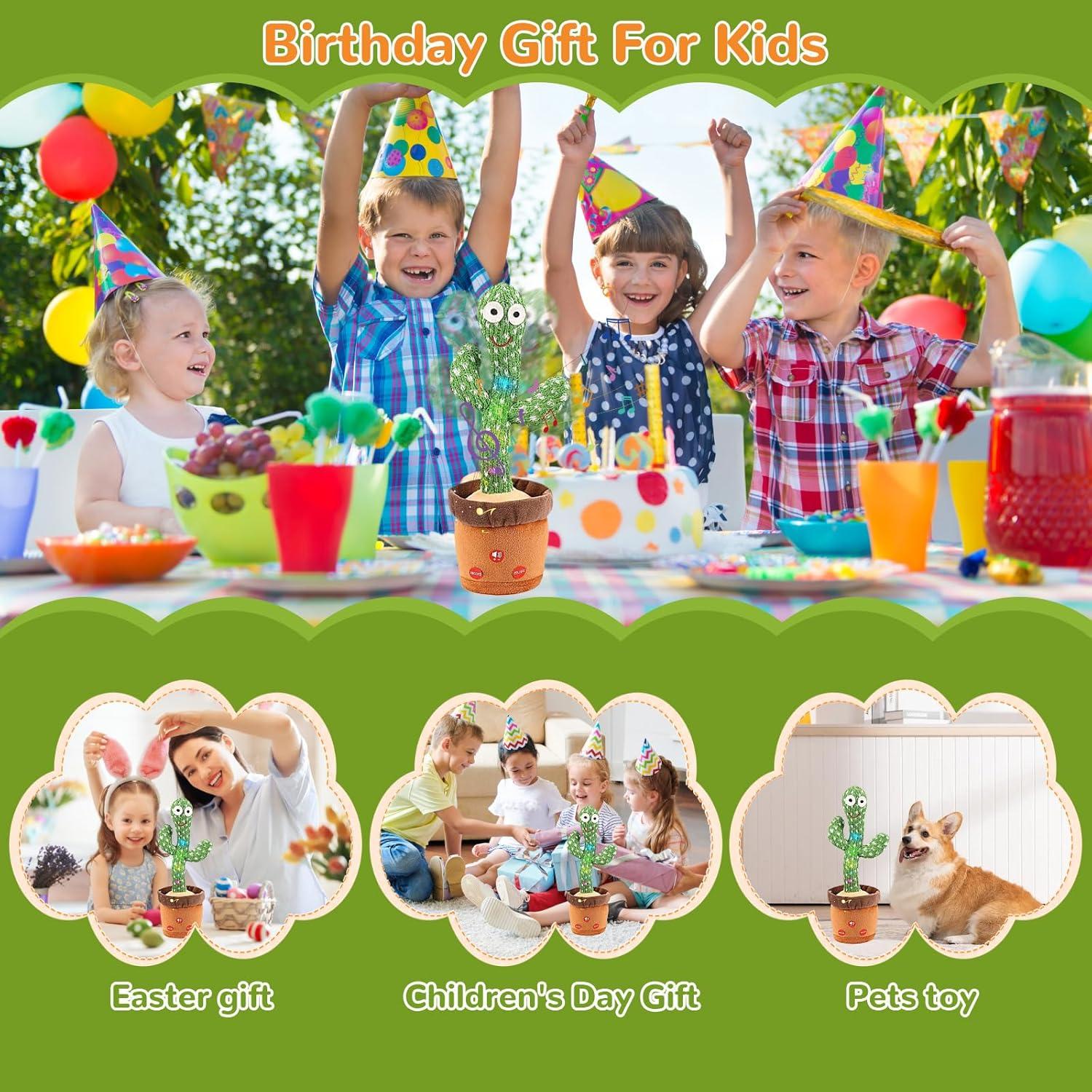 Juguete Cactus Hablador MILEGI con Volumen Ajustable