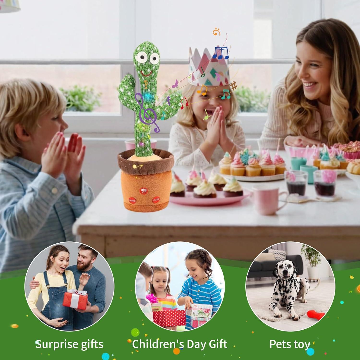 Juguete Cactus Hablador MILEGI con Volumen Ajustable