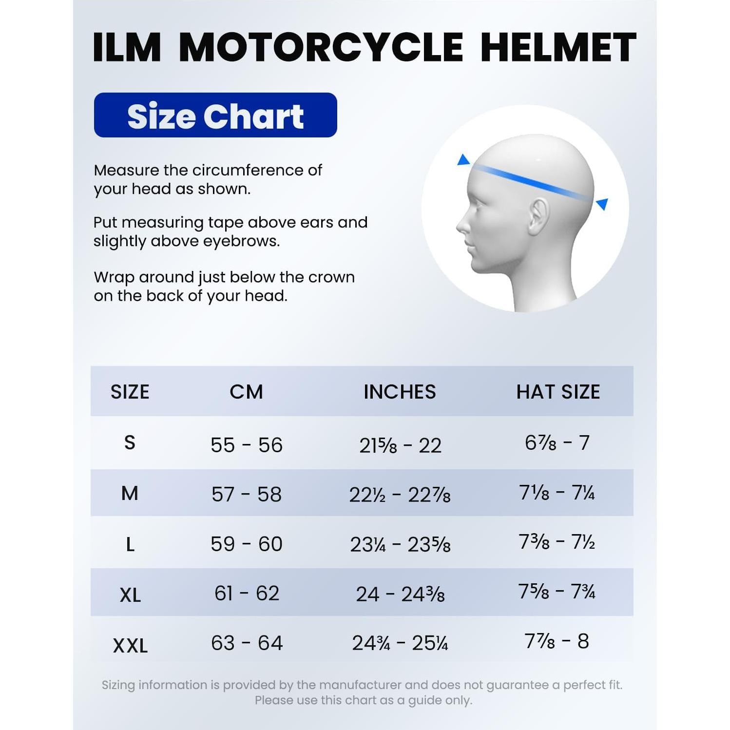 ILM Bluetooth Motorcycle Modular Helmet 2-3 Riders Intercom Flip up Full Face Helmet with Dual Visor DOT Model 159BT(GlossBlack, S)