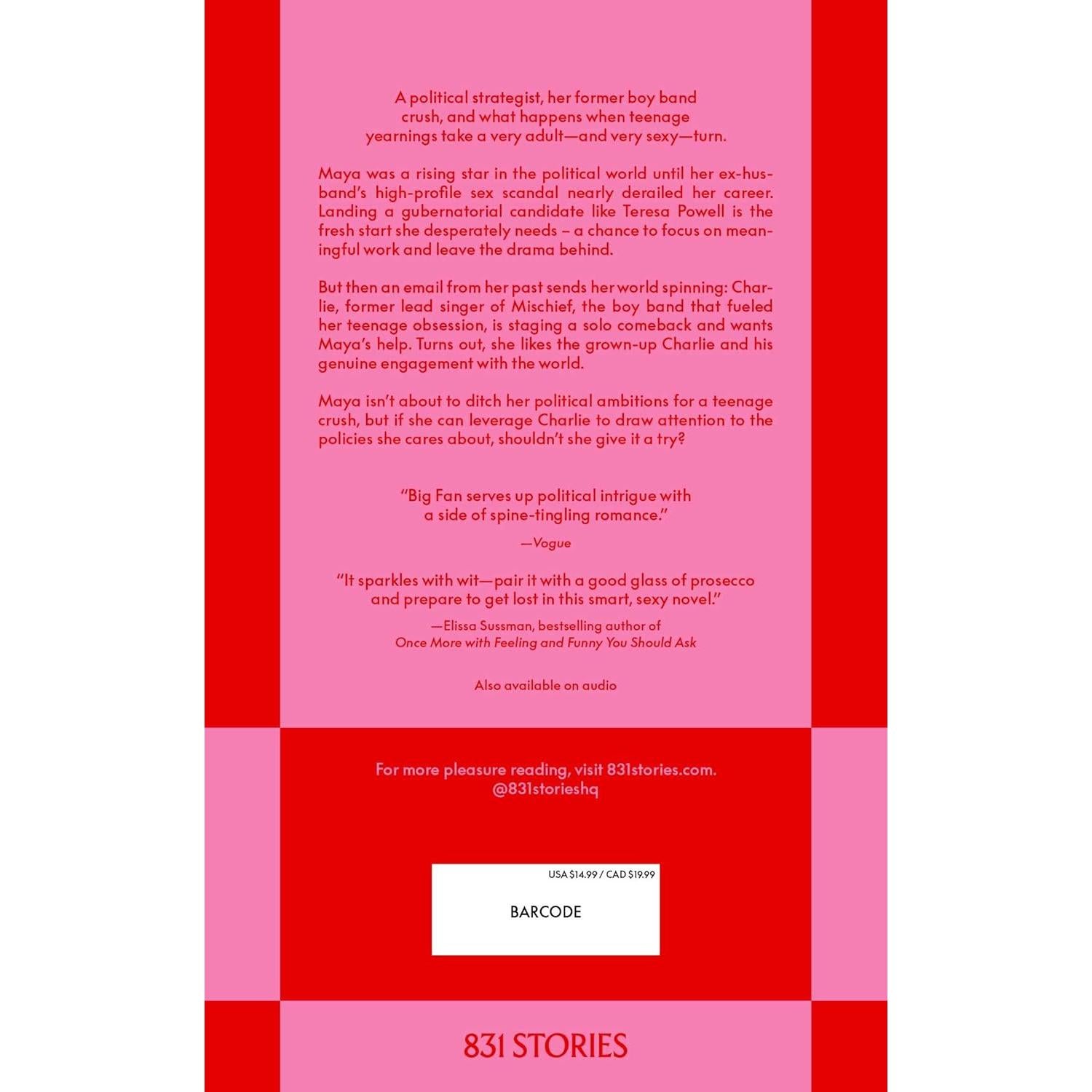 Big Fan: An 831 Stories Romance (1) (The Big Fan Series)